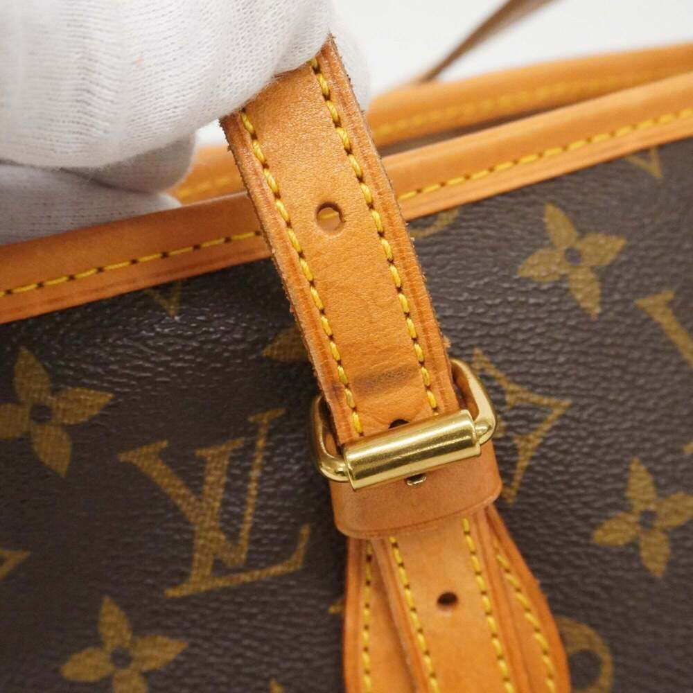 LOUIS VUITTON Authentic Brown Monogram Tote Bag - Picture 9 of 13